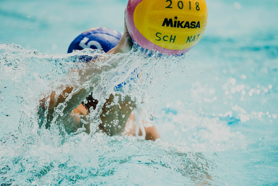 Techniques and tactics in water polo.